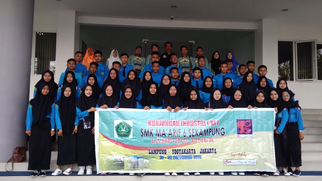 Kunjungan Industri SMK Maarif NU 06 Sekampung Lampung Timur